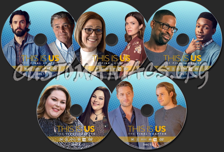 This Is Us - Season 6 dvd label