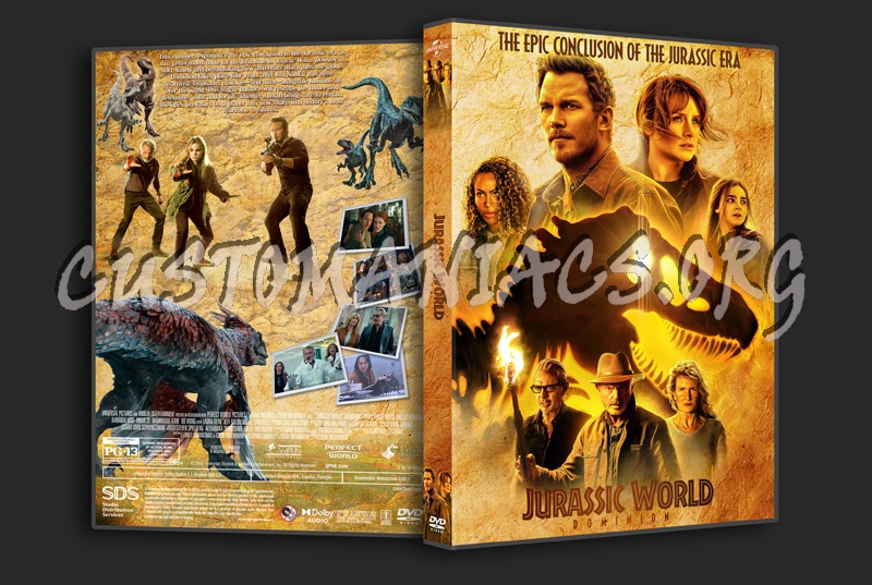 Jurassic World Dominion dvd cover