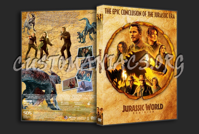 Jurassic World Dominion dvd cover