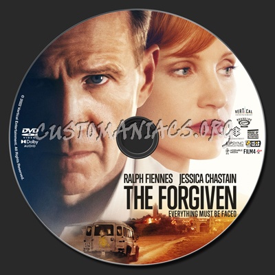 The Forgiven (2022) dvd label