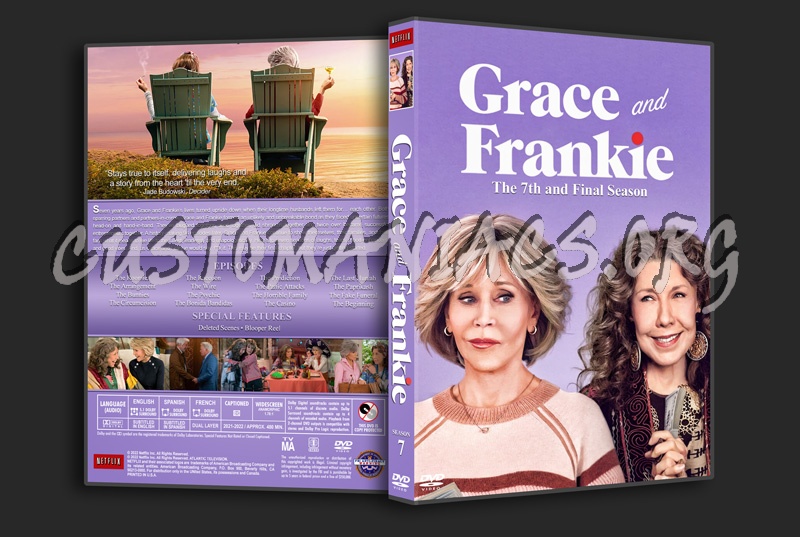 Grace and Frankie - Season 7 dvd cover