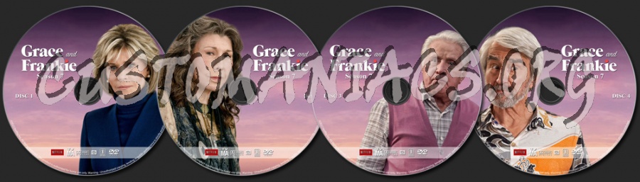 Grace and Frankie - Season 7 dvd label