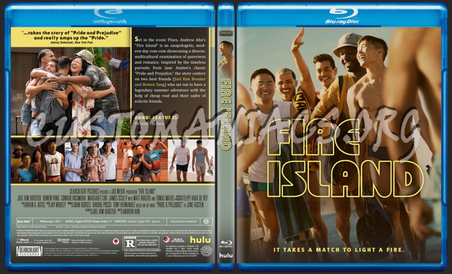 Fire Island (2022) blu-ray cover