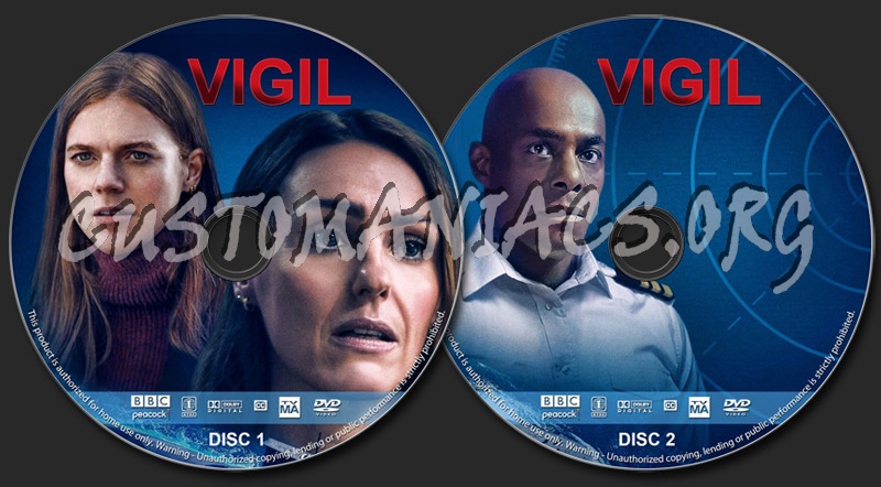 Vigil dvd label
