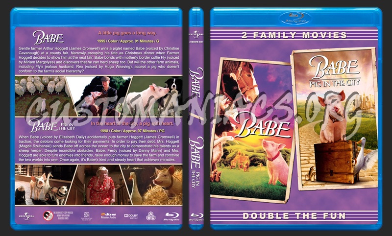 Babe Double Feature dvd cover