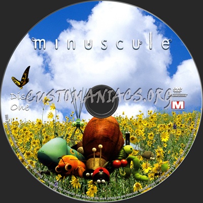 Minuscule dvd label