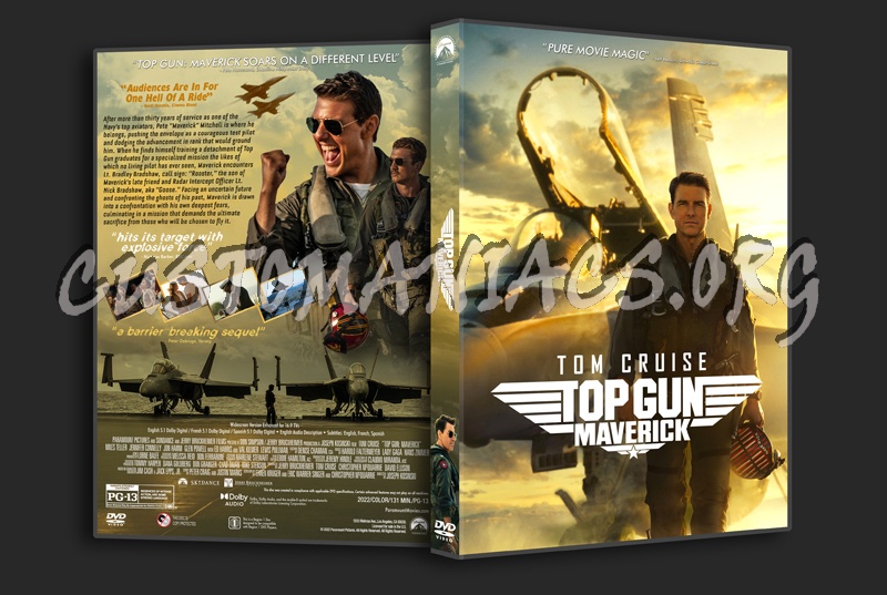 Top Gun: Maverick dvd cover