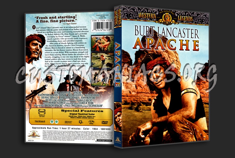 Apache dvd cover