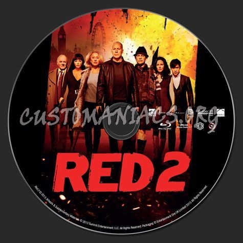 Red 2 blu-ray label