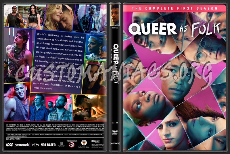 Queer as Folk (2022) - Season 1 dvd cover