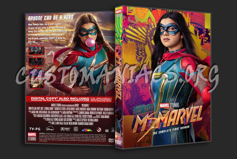 Ms Marvel Season 1 dvd cover