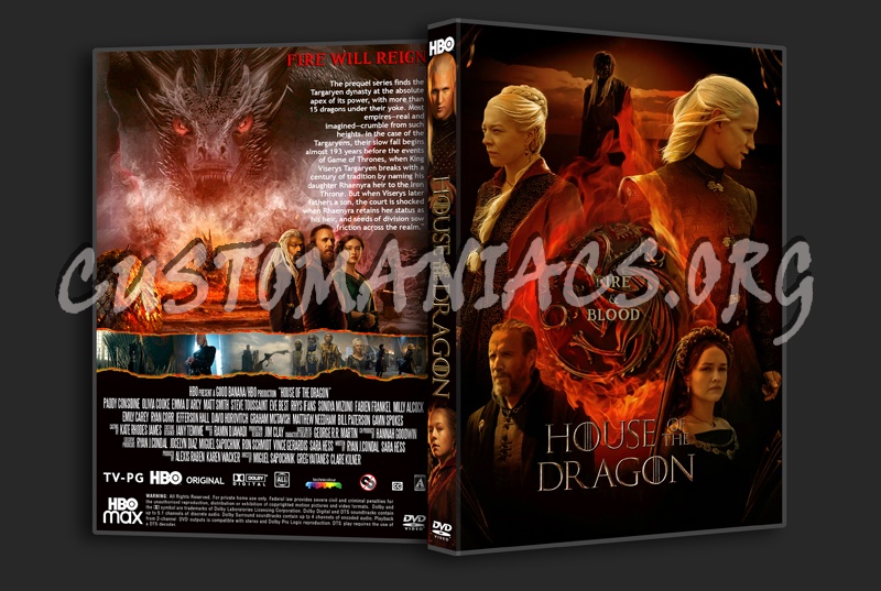 House Of The Dragon Season 1 dvd cover