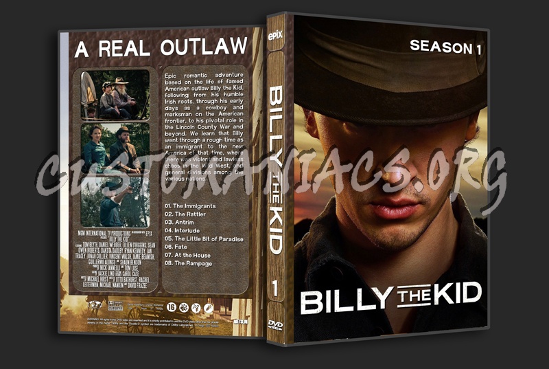 Billy the Kid Season 1 dvd cover