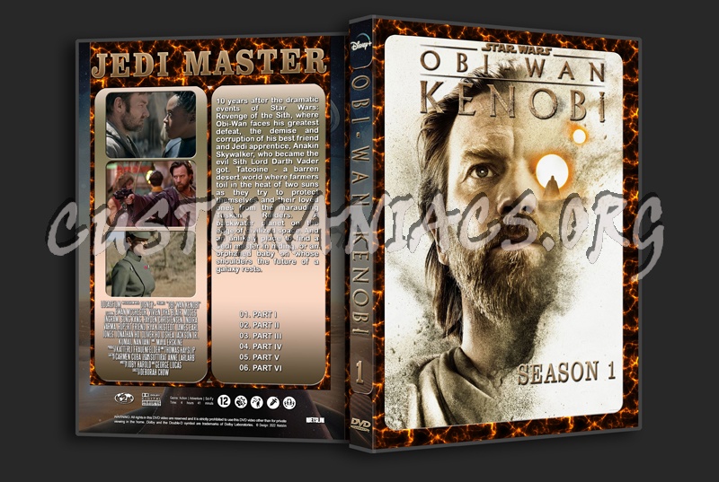 Obi-Wan Kenobi Season 1 dvd cover