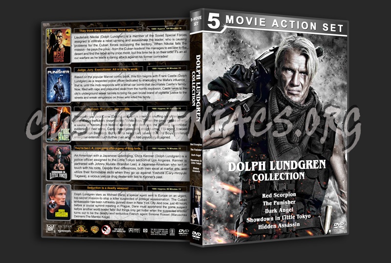 Dolph Lundgren Collection dvd cover