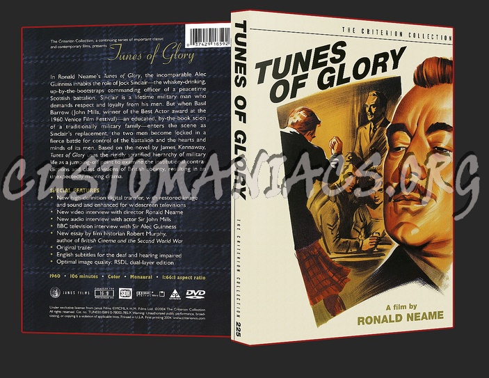 225 - Tunes of Glory dvd cover