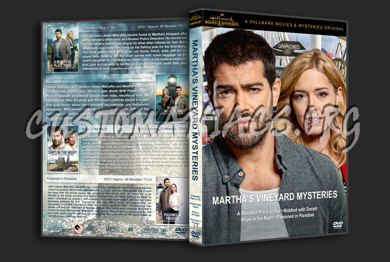 A Marthas Vineyard Mystery Collection (4) dvd cover