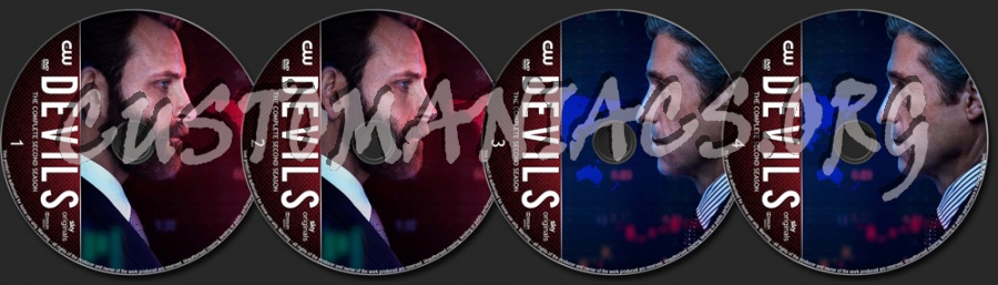 Devils Season 2 dvd label