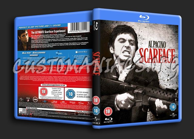 Scarface blu-ray cover