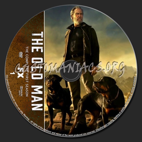 The Old Man Season 1 dvd label