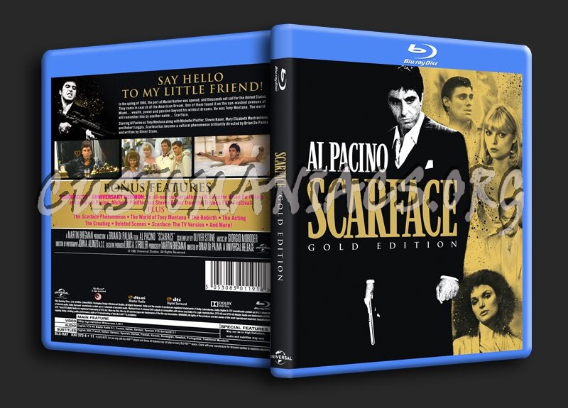 Scarface blu-ray cover