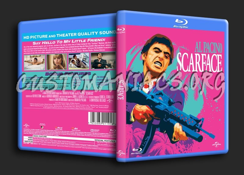 Scarface blu-ray cover