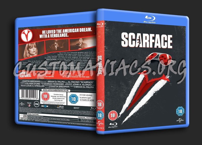 Scarface blu-ray cover