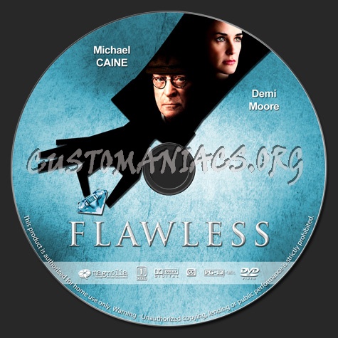 Flawless dvd label