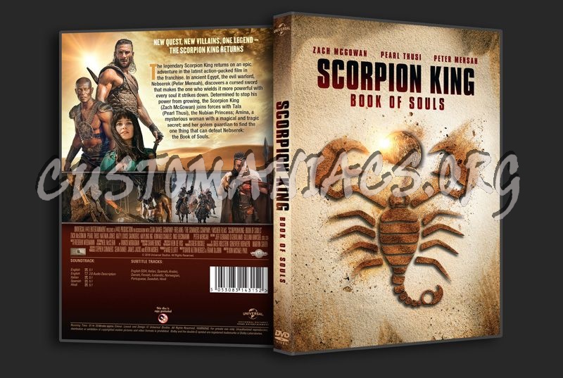 Scorpion King Book of Souls dvd cover