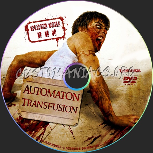 Automaton Transfuzion dvd label