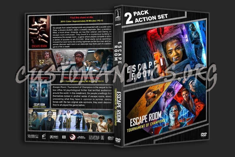 Escape Room Double Feature dvd cover