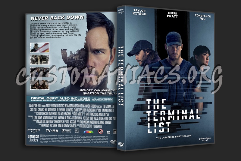 The Terminal List Season 1 dvd cover
