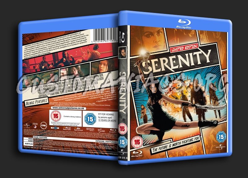 Serenity blu-ray cover