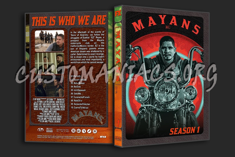 Mayan's mc Season 1 dvd cover
