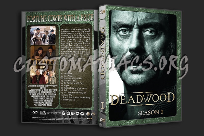 Deadwood Full Collection dvd cover