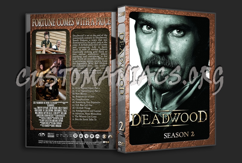 Deadwood Full Collection dvd cover