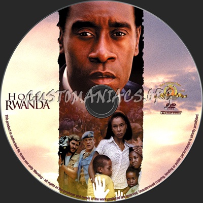 Hotel Rwanda dvd label