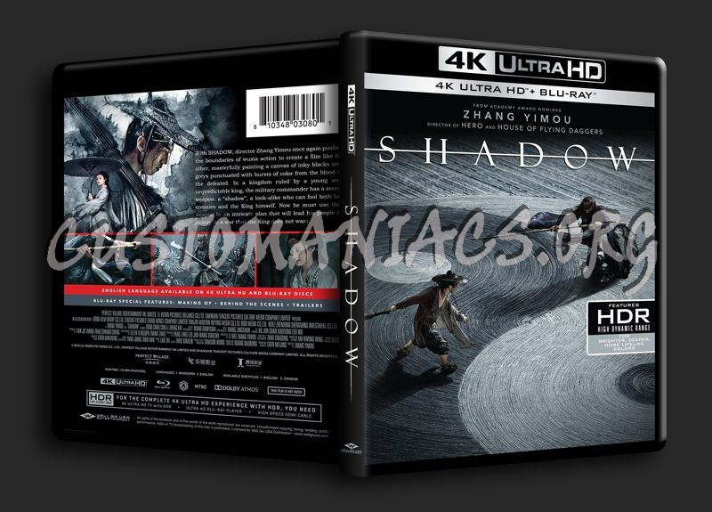 Shadow 4K blu-ray cover