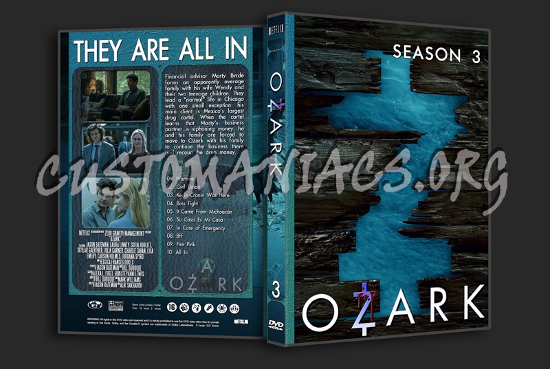 Ozark season 3 dvd cover