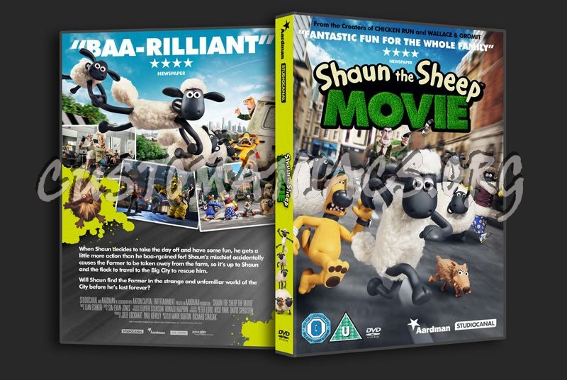 Shaun the Sheep Movie dvd cover