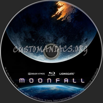 Moonfall (2022) blu-ray label