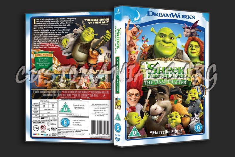 Shrek Forever After dvd cover