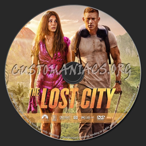 The Lost City dvd label