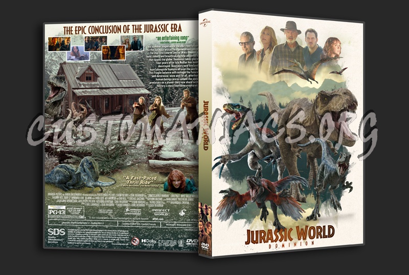 Jurassic World Dominion dvd cover