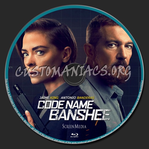 Code Name Banshee blu-ray label