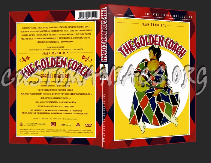 242 - The Golden Coach dvd cover