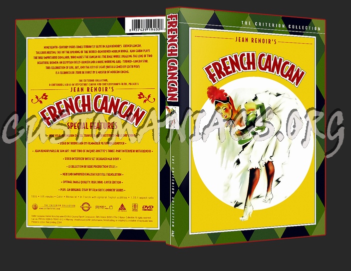 243 - French Cancan dvd cover