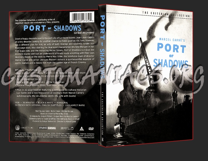 245 - Port of Shadows dvd cover
