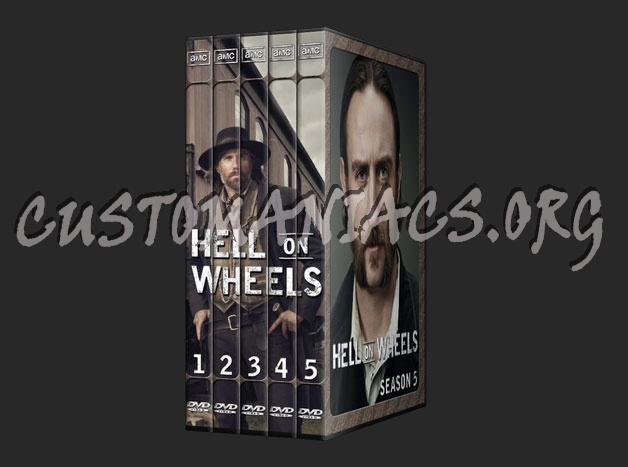 Hell on Wheels - Complete with Spine dvd cover