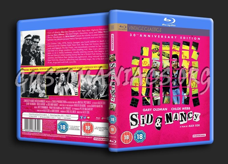 Sid & Nancy blu-ray cover